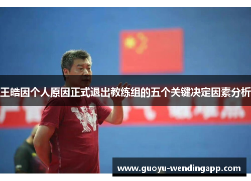 王皓因个人原因正式退出教练组的五个关键决定因素分析